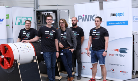 PINK GmbH Thermosysteme sponsert Projekt „Dirt Torpedo“ der DHBW Mosbach